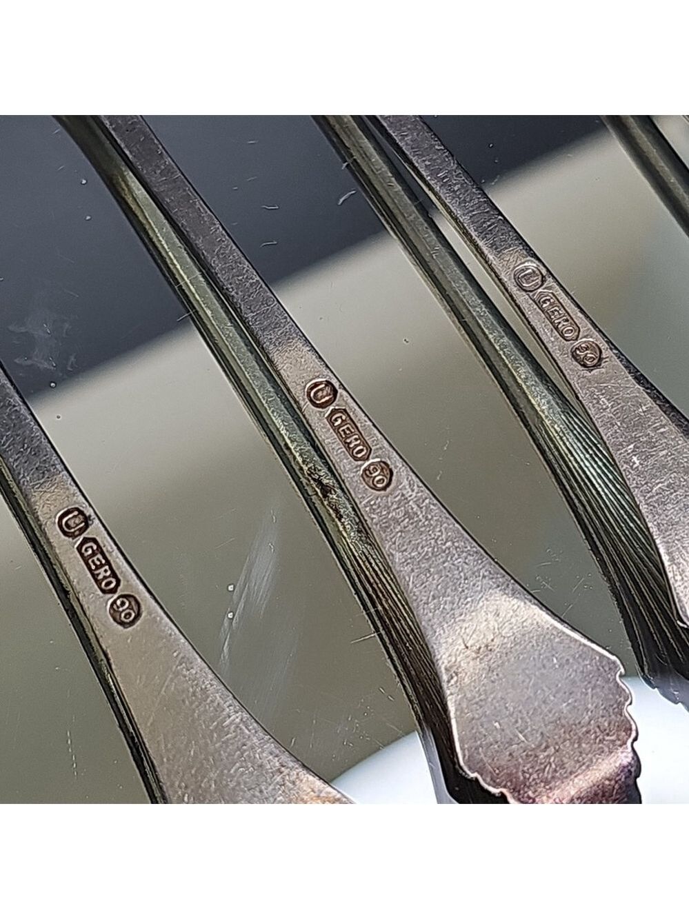 Gero 90 Collectible Forks Set Of 8pcs 5.5inch Netherlands - Picture 10 of 13